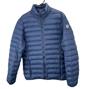 Abercrombie & Fitch Blue Puffer Jacket